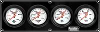 QuickCar Racing Products - QuickCar Extreme 4 Gauge Dash Panel - WT/OP/OT/FP