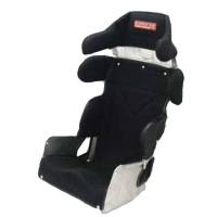 Kirkey Racing Fabrication - Kirkey 70 Series Standard 20 Degree Layback Containment Seat w/ Black Cloth Cover - 15"
