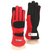 RaceQuip - RaceQuip 355 Nomex Driving Glove - Red - Large
