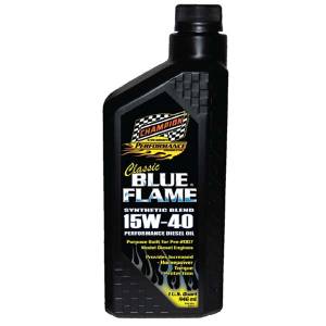 Motor Oil - Champion Motor Oil - Champion Classic Blue Flame Synthetic Blend Diesel Engine Oil