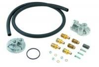 Oiling Systems - Oil Filter Relocation Kits and Components - Oil Filter Relocation Kits