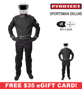 Racing Suits - Pyrotect Racing Suits - Pyrotect Sportsman Deluxe 3 Layer FR Suit - $399