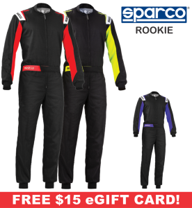 Karting Gear - Karting Suits - Sparco Rookie Karting Suit - $149