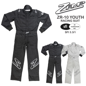Racing Suits - Shop Single-Layer SFI-1 Suits - Zamp ZR-10 Youth Firesuits - $119.65