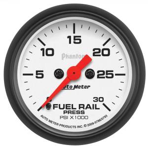 Fuel Rail Pressure Gauges
