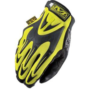Gloves - Mechanix Wear Gloves - Mechanix Wear M-Pact Hi-Viz High Visibility Gloves