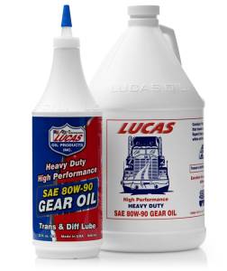 Oils, Fluids & Additives - Gear Oil - Lucas Heavy Duty 80W-90 Gear Oil
