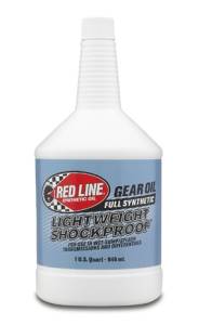 Oils, Fluids & Additives - Gear Oil - Red Line Lightweight ShockProof® Gear Oil