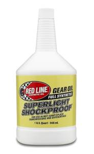 Oils, Fluids & Additives - Gear Oil - Red Line Superlight ShockProof® Synthetic Gear Oil
