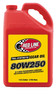 Oils, Fluids & Additives - Gear Oil - Red Line 80W-250 GL-5 Synthetic Gear Oil