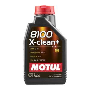 Motul 8100 X-clean+ 5W-30 Motor Oil