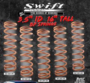 Coil-Over Springs - Swift Springs Coil-Over Springs - Swift 3-1/2" ID x 16" Tall