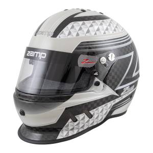 Helmets & Accessories - Zamp Helmets - Zamp RZ-65D Carbon Graphic Helmet - Black/Gray - Snell SA2020 - $504.08