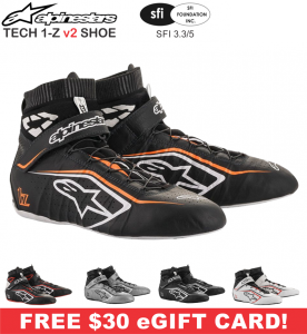 Racing Shoes - Shop All Auto Racing Shoes - Alpinestars Tech 1-Z v2 Shoes - $399.95
