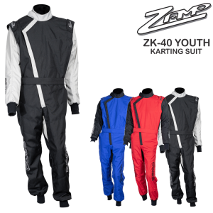 Karting Gear - Karting Suits - Zamp ZK-40 Youth Karting Suit - $139.60