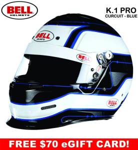 Bell K.1 Pro Circuit Helmet - Blue - Snell SA2020 - $679.95