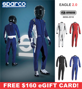 Racing Suits - Shop FIA Approved Suits - Sparco Eagle 2.0 FIA Suits - $1699