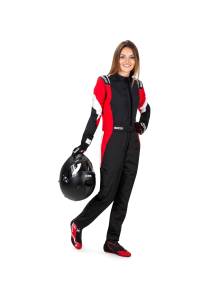 Racing Suits - Shop Multi-Layer SFI-5 Suits - Sparco Competition Lady Suits (MY2022) - $950