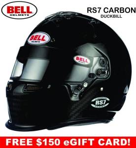 Bell RS7 Carbon Duckbill Helmets - Snell SA2020 - $1499.95