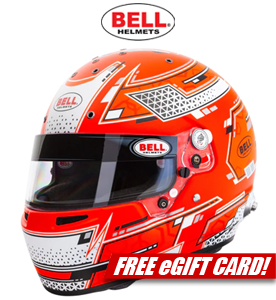 Bell RS7 Stamina Helmet - Red Graphic - Snell SA2020 - $1049.95
