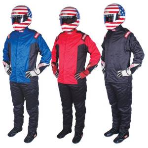 Racing Suits - RaceQuip Racing Suits - RaceQuip Chevron-5 Firesuit - 2 Piece Design - $461.90