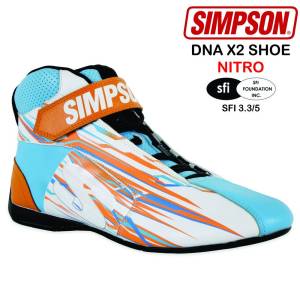 Racing Shoes - Shop All Auto Racing Shoes - Simpson DNA X2 Nitro Shoes - $249.95