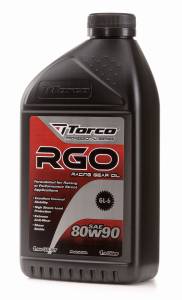 Oils, Fluids & Additives - Gear Oil - Torco RGO 80W-90 Racing Gear Oil