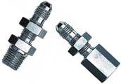 Adapter - NPT to AN Fittings and Adapters - Male NPT to Male AN Flare Bulkhead Adapters