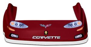 Dirt Late Model Noses and Fenders - MD3 Nose & Fender Combo Kits - Corvette MD3 Combo Kits