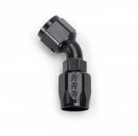Russell 45° Black Full Flow Hose Ends