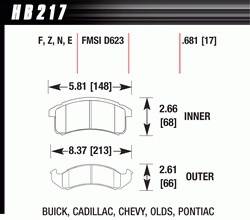 1997-2010 Mitsubishi / 91-96 Dodge/Plymouth/Eagle D530/D723 Pads