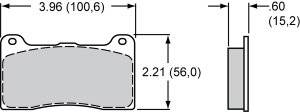 Wilwood NDL 7816 Pads (7816)