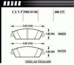 2007-11 GM Truck D1194 Pads (D1194)