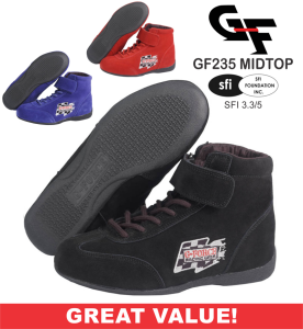 G-Force GF235 RaceGrip Mid-Top Racing Shoe