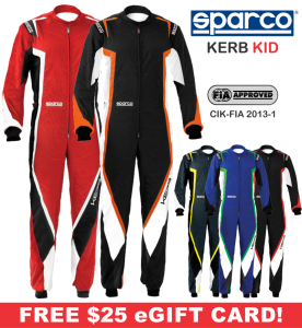 Sparco Kerb Kid Karting Suit