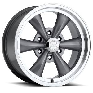 Vision 141 Legend 6 Gunmetal with Machined Lip Wheels