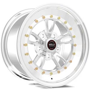 Weld Racing Full Throttle Polished Center Wheels
