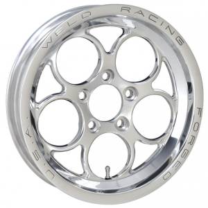Weld Racing Magnum Frontrunner Polished Drag Wheels