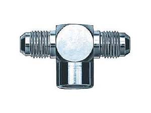 Female NPT on Branch to Male AN Flare Tee Adapters