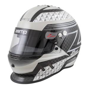 Zamp RZ-65D Carbon Graphic Helmet - Black/Gray