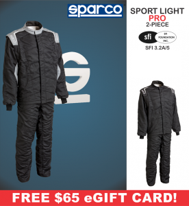 Sparco Sport Light - 2-Piece Suit