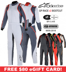 Alpinestars 2021 GP Race v2 Boot Cut Suits - FIA