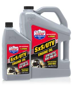 Lucas Oil 4-Stroke SxS Motor Oil