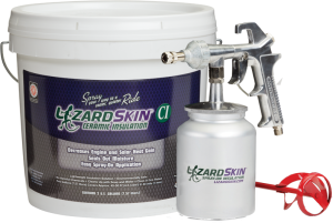 Spray on Thermal/Acoustic Barriers