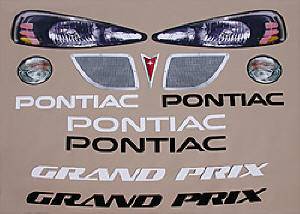 Pontiac Grand Prix Decals
