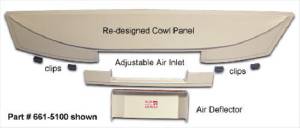 Cowl Dash Panels