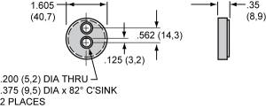 Wilwood Billet Spot Pads (4009)