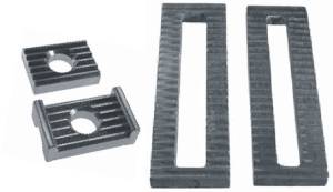 Serrated Blocks and Plates