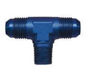 Male NPT on Side to Male AN Flare Tee Adapters