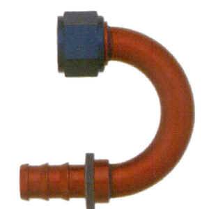 XRP 180° Push-On Hose Ends